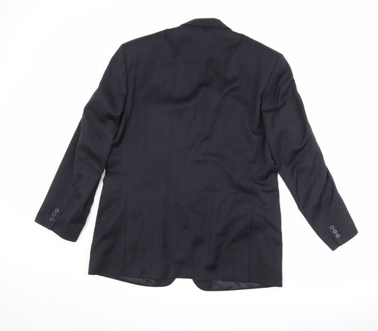 Mens UK Size 42 Marks and Spencer Regular Black Suit Jacket