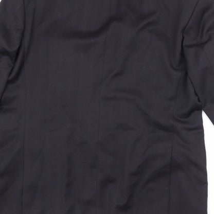 Mens UK Size 42 Marks and Spencer Regular Black Suit Jacket