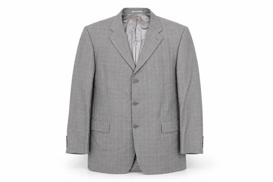 Mens UK Size 46 Armando Regular Grey Suit Jacket