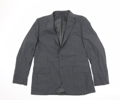 Mens UK Size 42 Marks and Spencer Regular Grey Suit Jacket