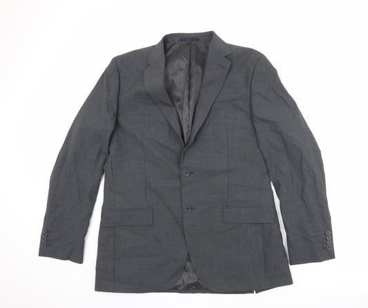 Mens UK Size 42 Marks and Spencer Regular Grey Suit Jacket