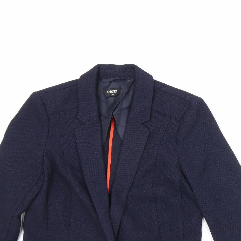 Womens UK Size 8 Oasis Blue Jacket