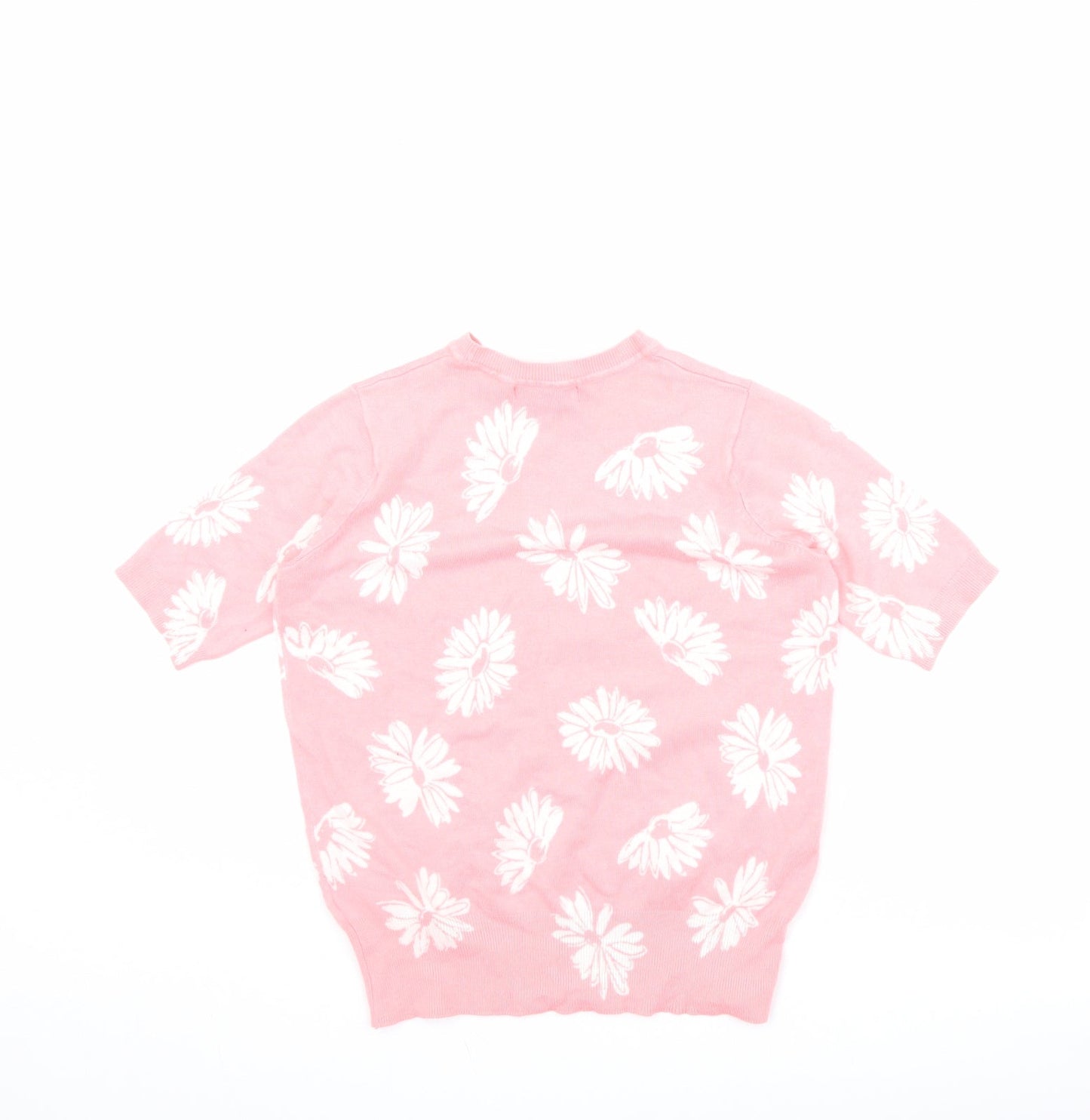Womens UK Size 6 Marks and Spencer Pink Pullover Jumper