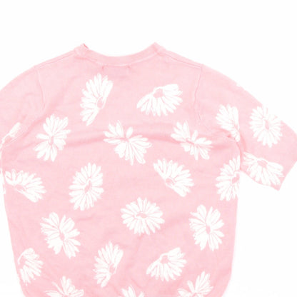 Womens UK Size 6 Marks and Spencer Pink Pullover Jumper