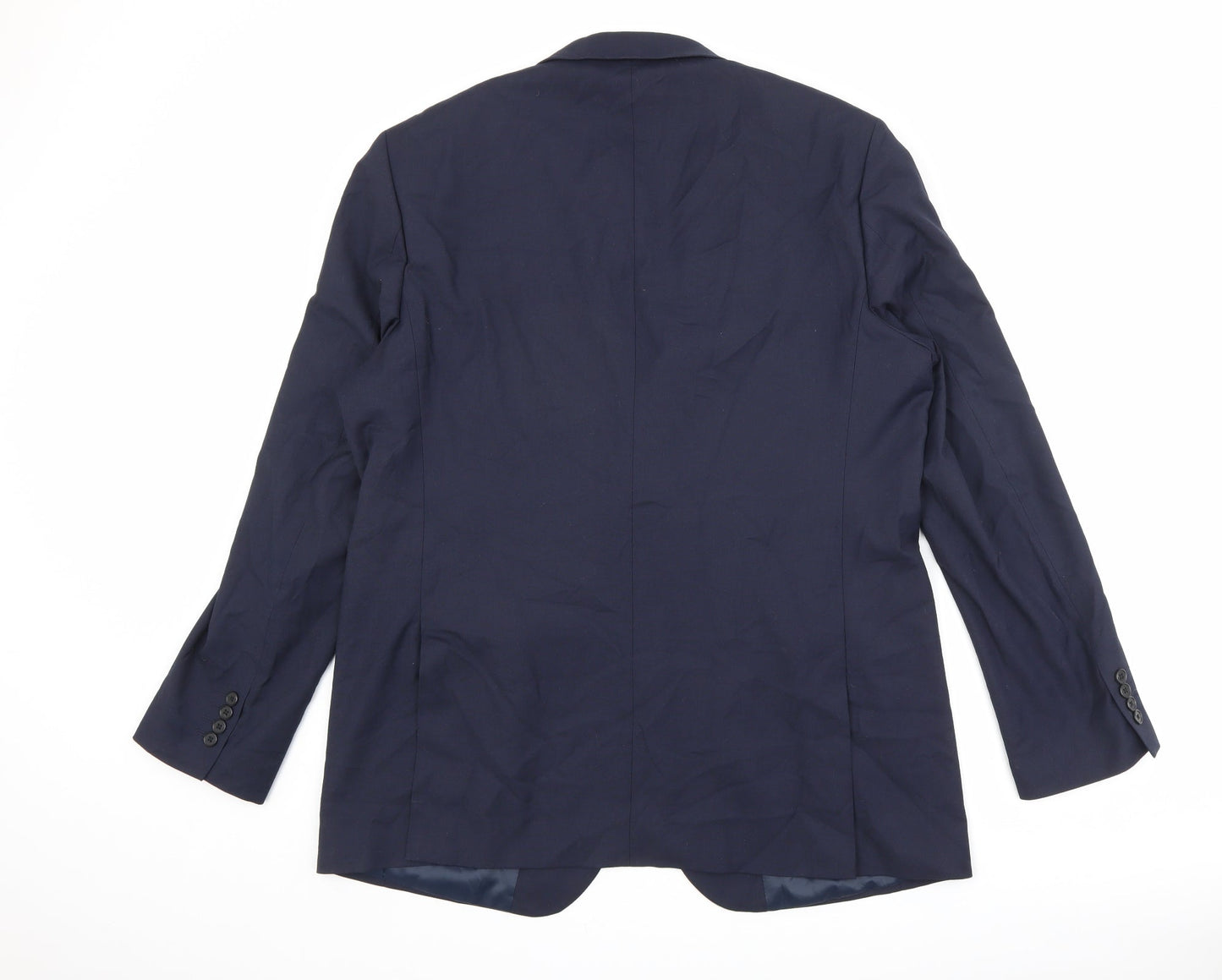 Mens UK Size 44 Marks and Spencer Regular Blue Suit Jacket