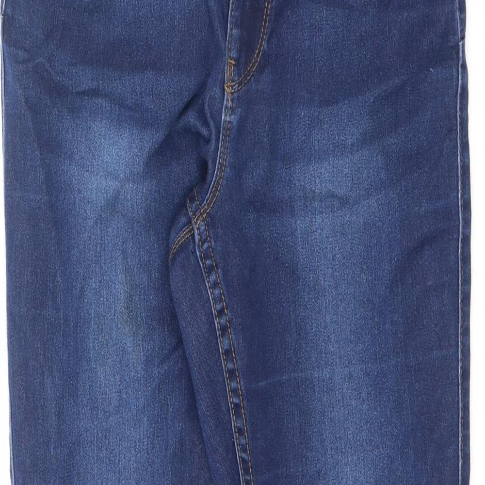 Womens UK Size XS VERO MODA Regular Fit Skinny Blue Jeans