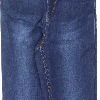 Womens UK Size XS VERO MODA Regular Fit Skinny Blue Jeans