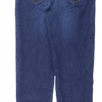 Womens UK Size XS VERO MODA Regular Fit Skinny Blue Jeans