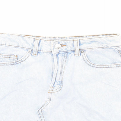 Womens UK Size 6 Denim & Co. Mini Denim Skirt