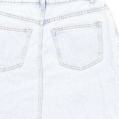 Womens UK Size 6 Denim & Co. Mini Denim Skirt