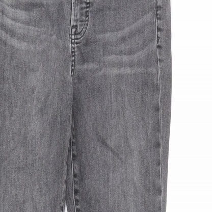 Gap Mens Grey Cotton Skinny Jeans Size 28 in L28 in Regular Zip