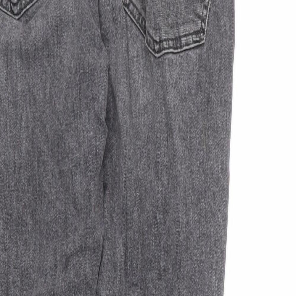 Gap Mens Grey Cotton Skinny Jeans Size 28 in L28 in Regular Zip