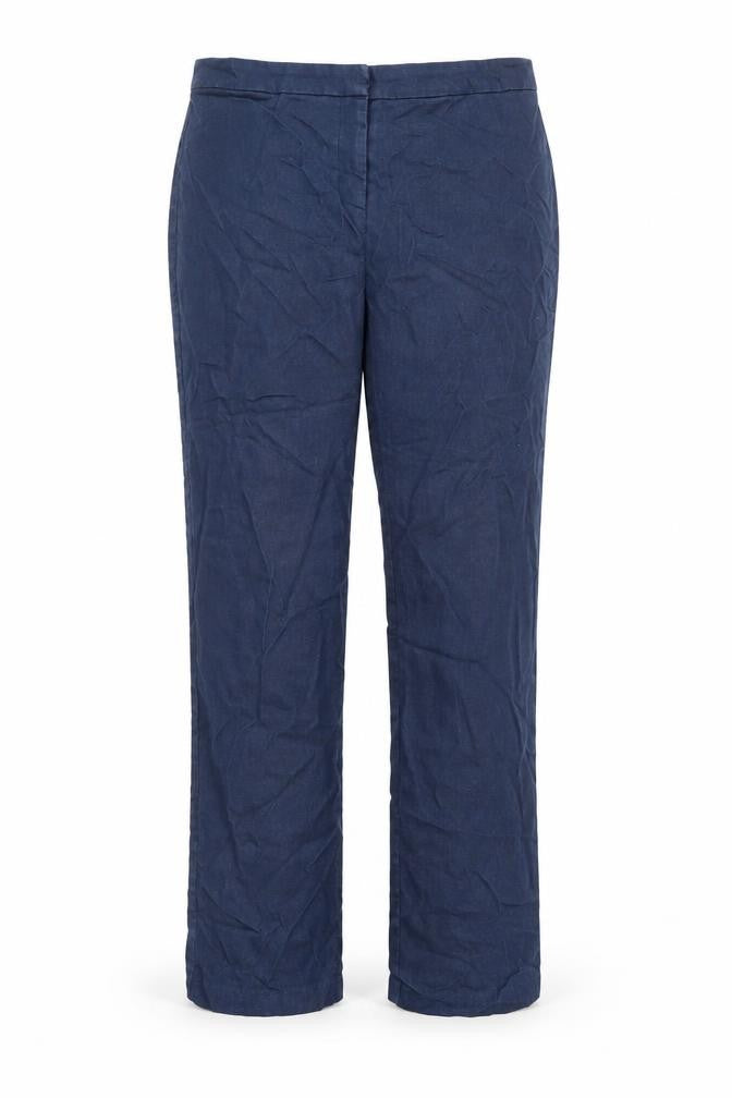 Womens UK Size 12 Warehouse Regular Fit  Blue Trousers