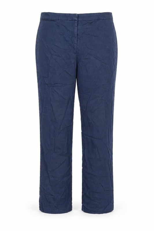 Womens UK Size 12 Warehouse Regular Fit  Blue Trousers