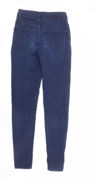 Womens UK Size 8 Marks and Spencer Regular Fit Skinny Blue Jeans