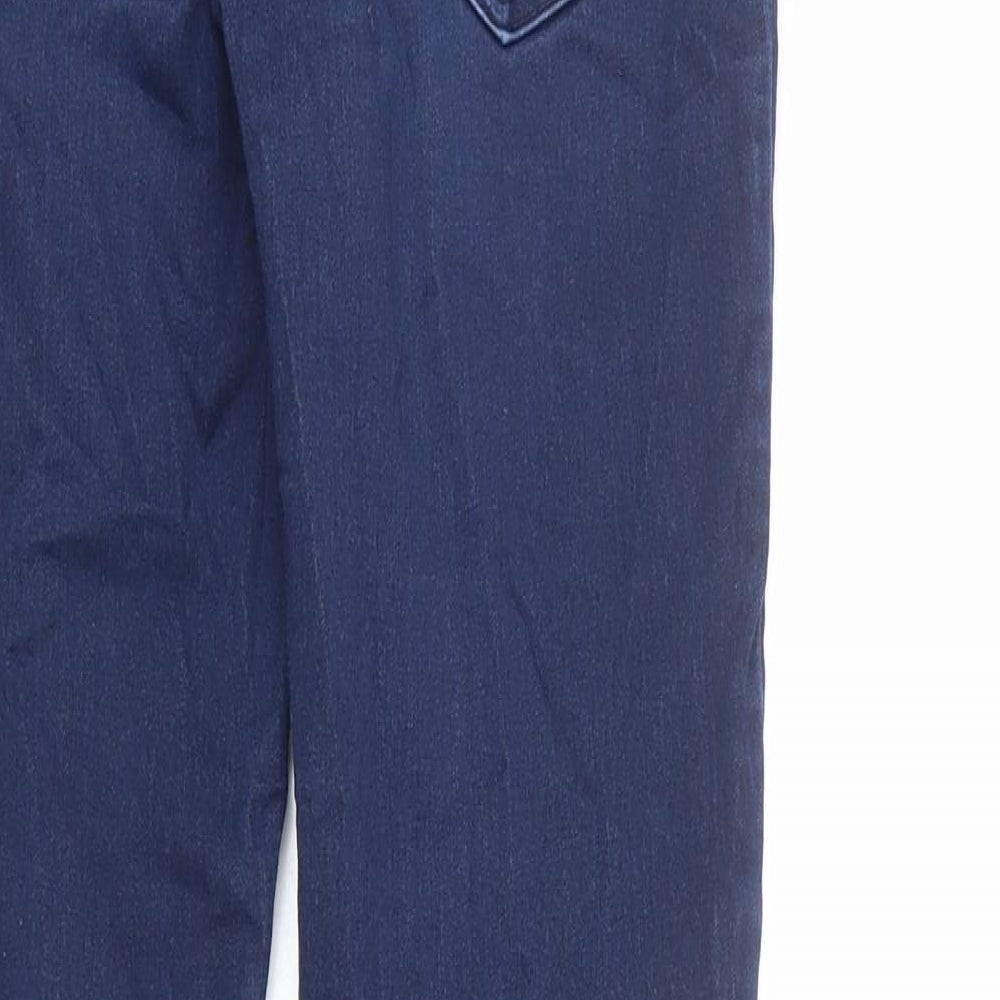 Womens UK Size 8 Marks and Spencer Regular Fit Skinny Blue Jeans