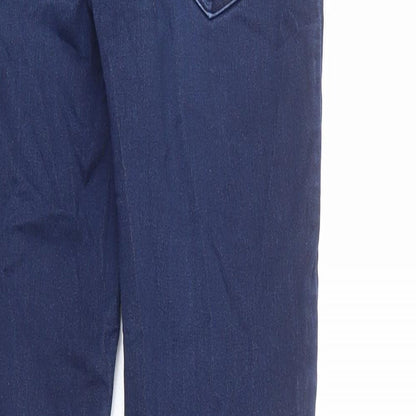 Womens UK Size 8 Marks and Spencer Regular Fit Skinny Blue Jeans