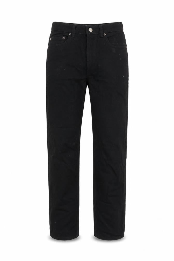 Mens UK Size 25 in ASOS Regular Fit Straight Black Jeans