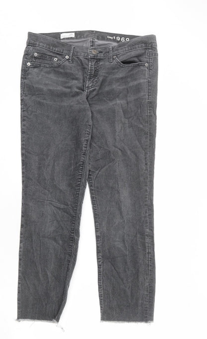 Womens UK Size 28 in Gap Regular Fit  Grey Trousers