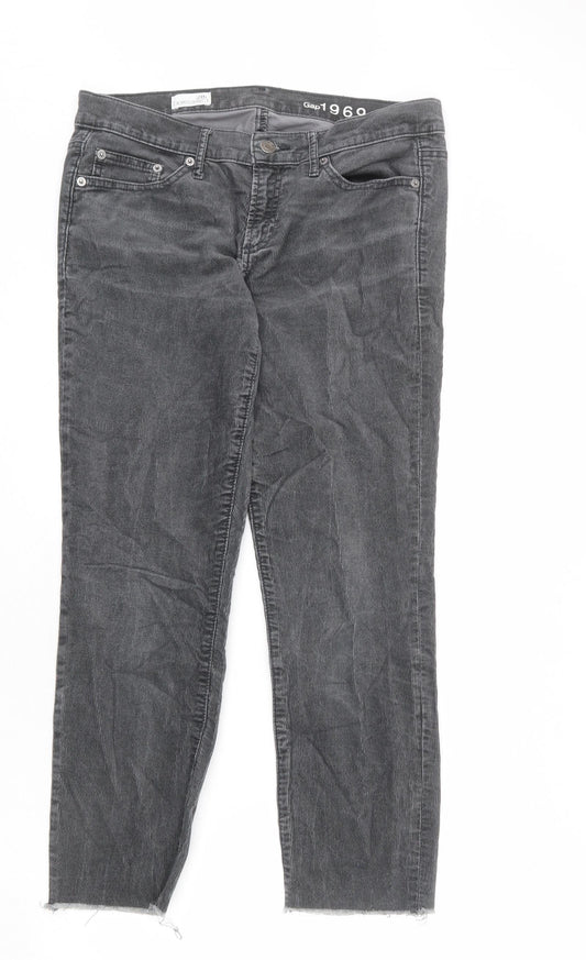Womens UK Size 28 in Gap Regular Fit  Grey Trousers