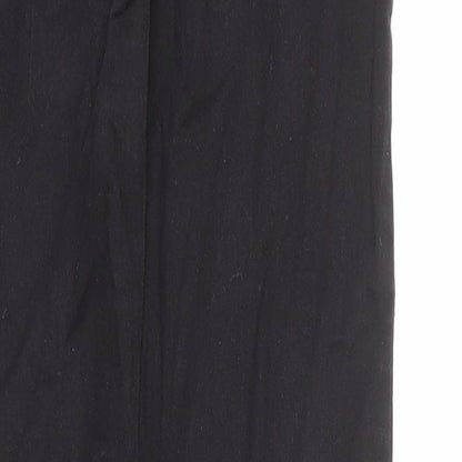 Denim & Co. Womens Black Cotton Skinny Jeans Size 8 L30 in Regular Zip