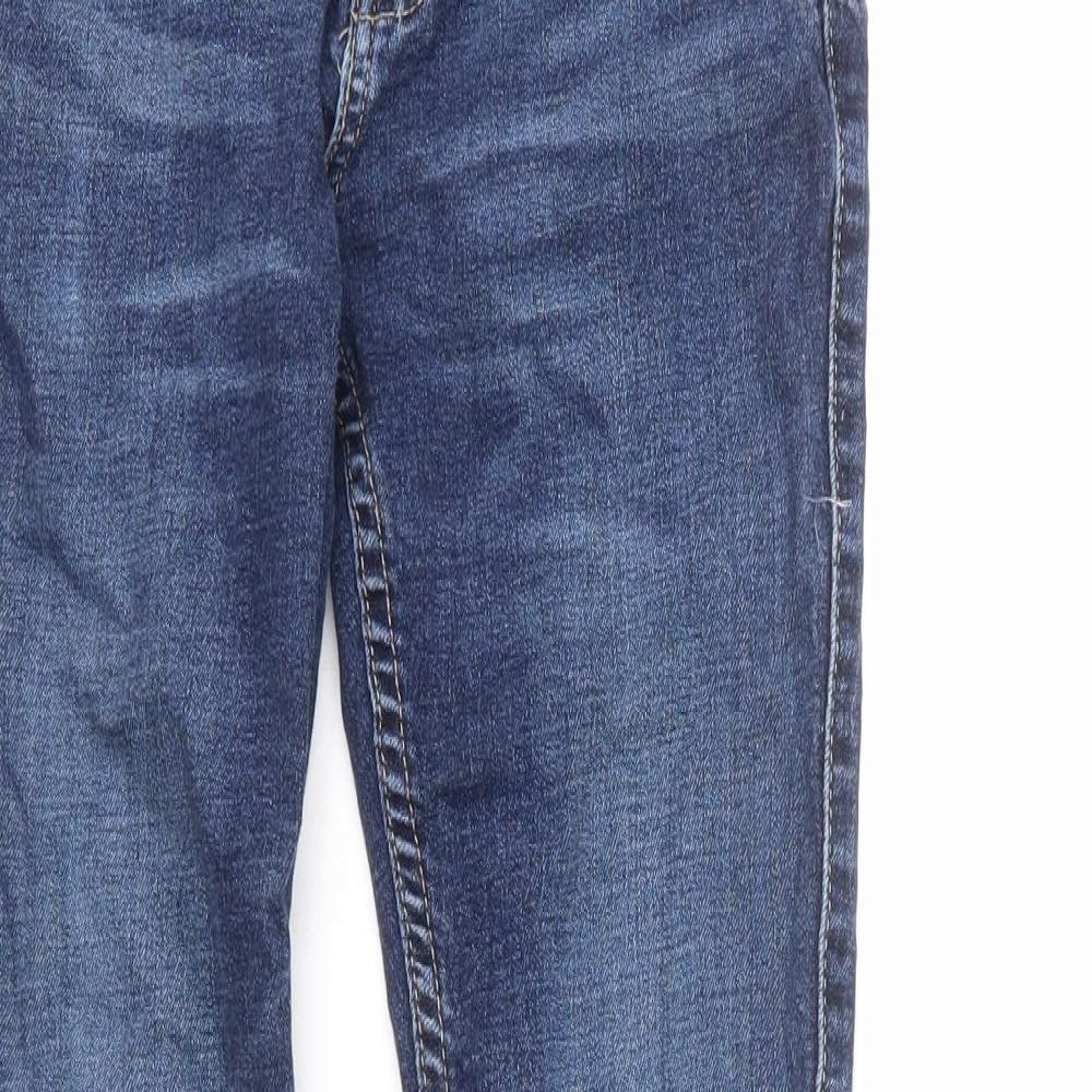 Hollister Womens Blue Cotton Skinny Jeans Size 26 in L30 in Regular Zip