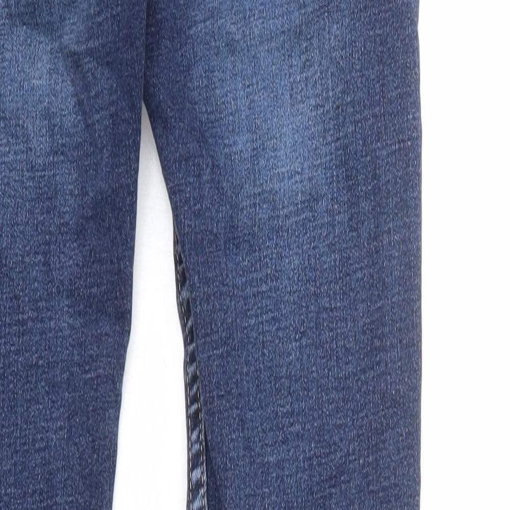 Hollister Womens Blue Cotton Skinny Jeans Size 26 in L30 in Regular Zip