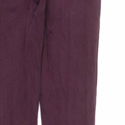 Womens UK Size 28 in H&M Regular Fit Skinny Red Jeans