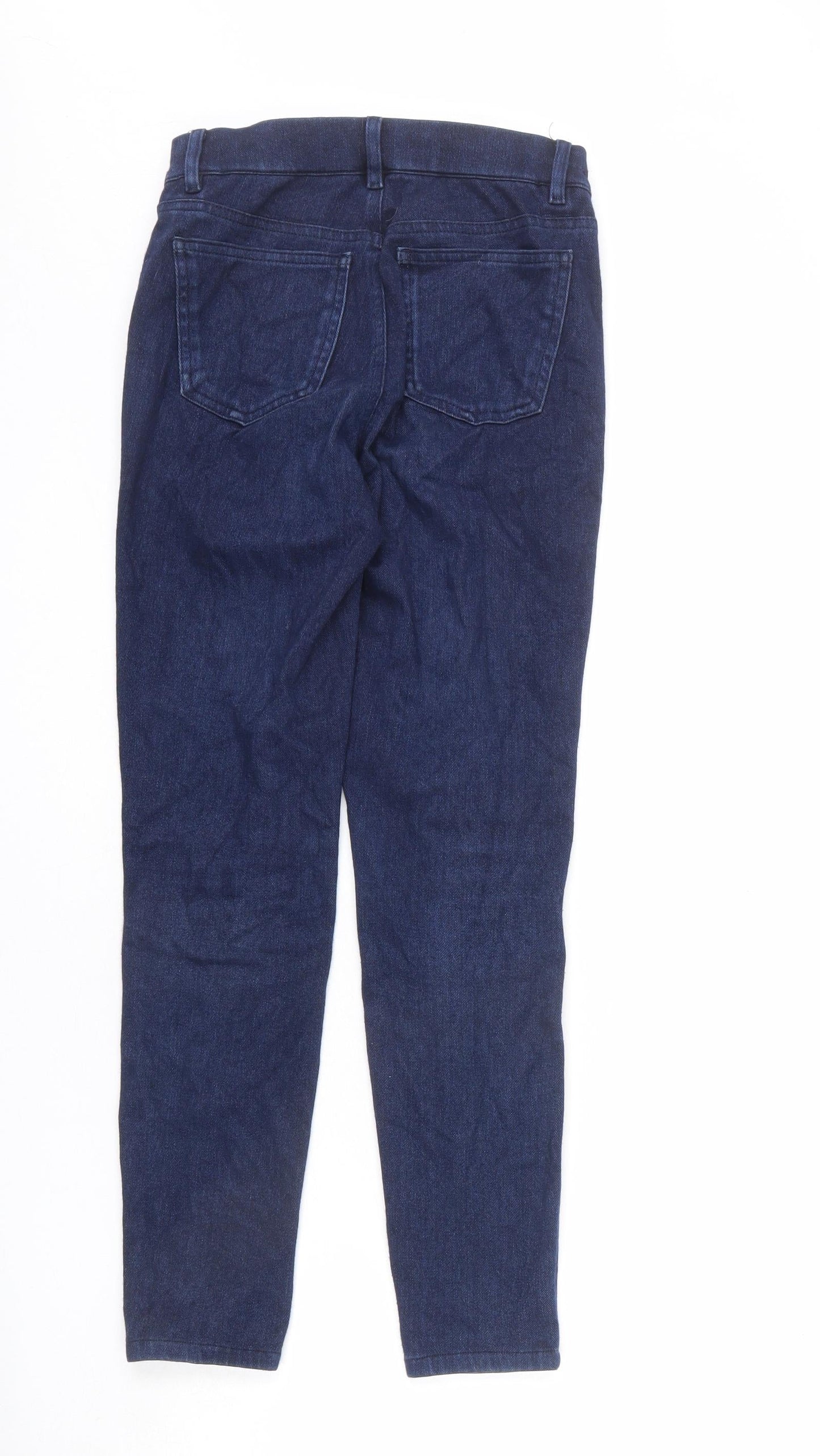 Uniqlo Womens Blue Cotton Jegging Jeans Size S L25 in Regular