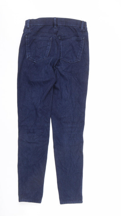 Uniqlo Womens Blue Cotton Jegging Jeans Size S L25 in Regular