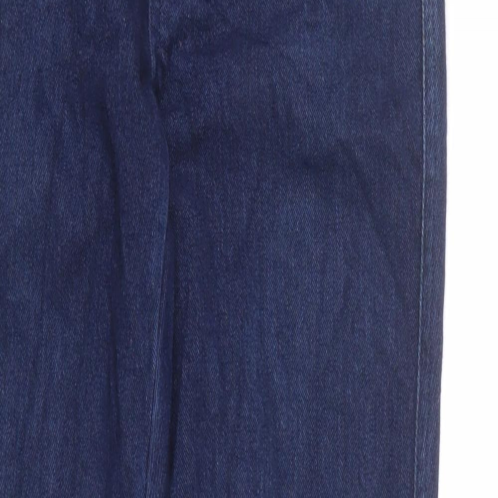 Uniqlo Womens Blue Cotton Jegging Jeans Size S L25 in Regular