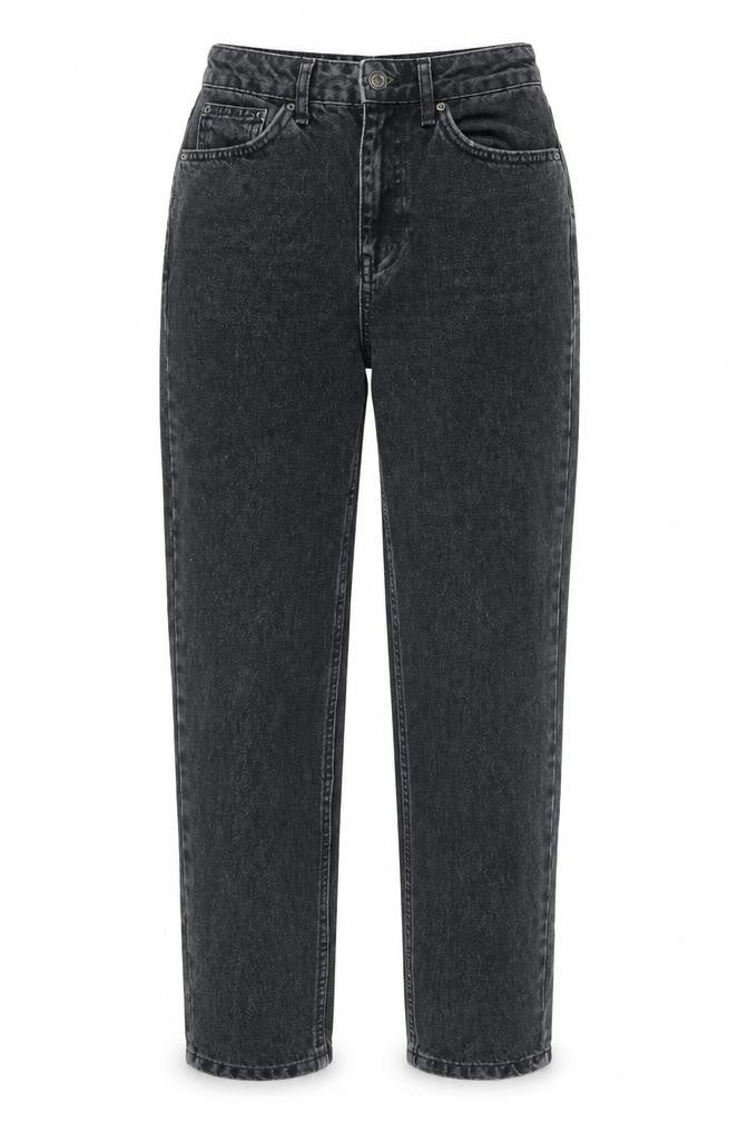 Womens UK Size 25 in Topshop Regular Fit Mom Grey Jeans