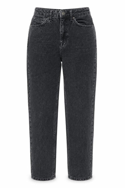 Womens UK Size 25 in Topshop Regular Fit Mom Grey Jeans