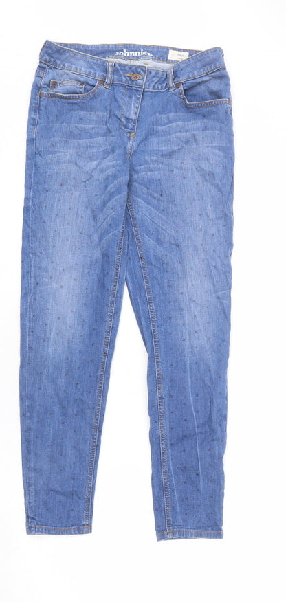 Womens UK Size 28 in Johnnie B Regular Fit Straight Blue Jeans