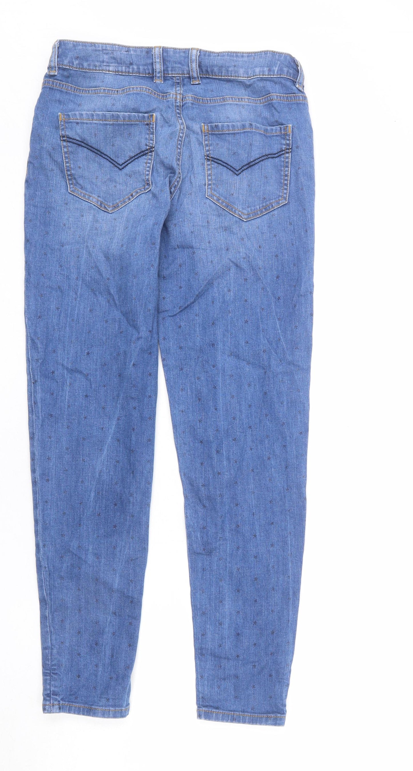 Womens UK Size 28 in Johnnie B Regular Fit Straight Blue Jeans