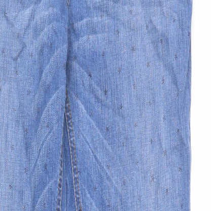 Womens UK Size 28 in Johnnie B Regular Fit Straight Blue Jeans