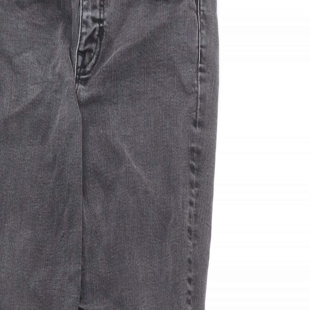 Gap Womens Grey Cotton Skinny Jeans Size 27 in L27 in Regular Zip