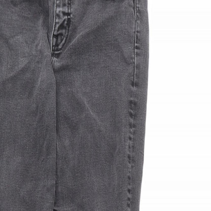 Gap Womens Grey Cotton Skinny Jeans Size 27 in L27 in Regular Zip