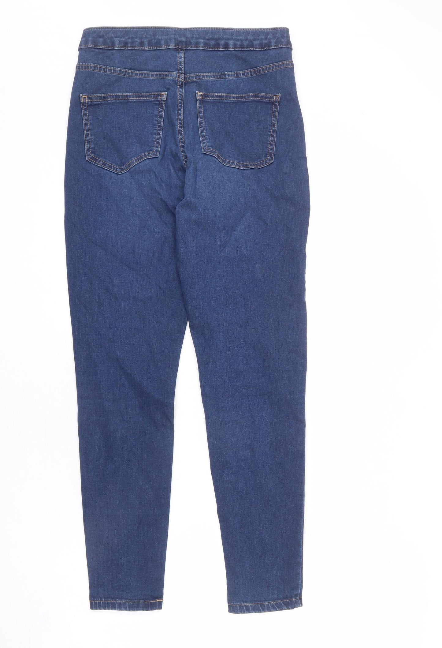 Womens UK Size 10 Marks and Spencer Regular Fit Skinny Blue Jeans
