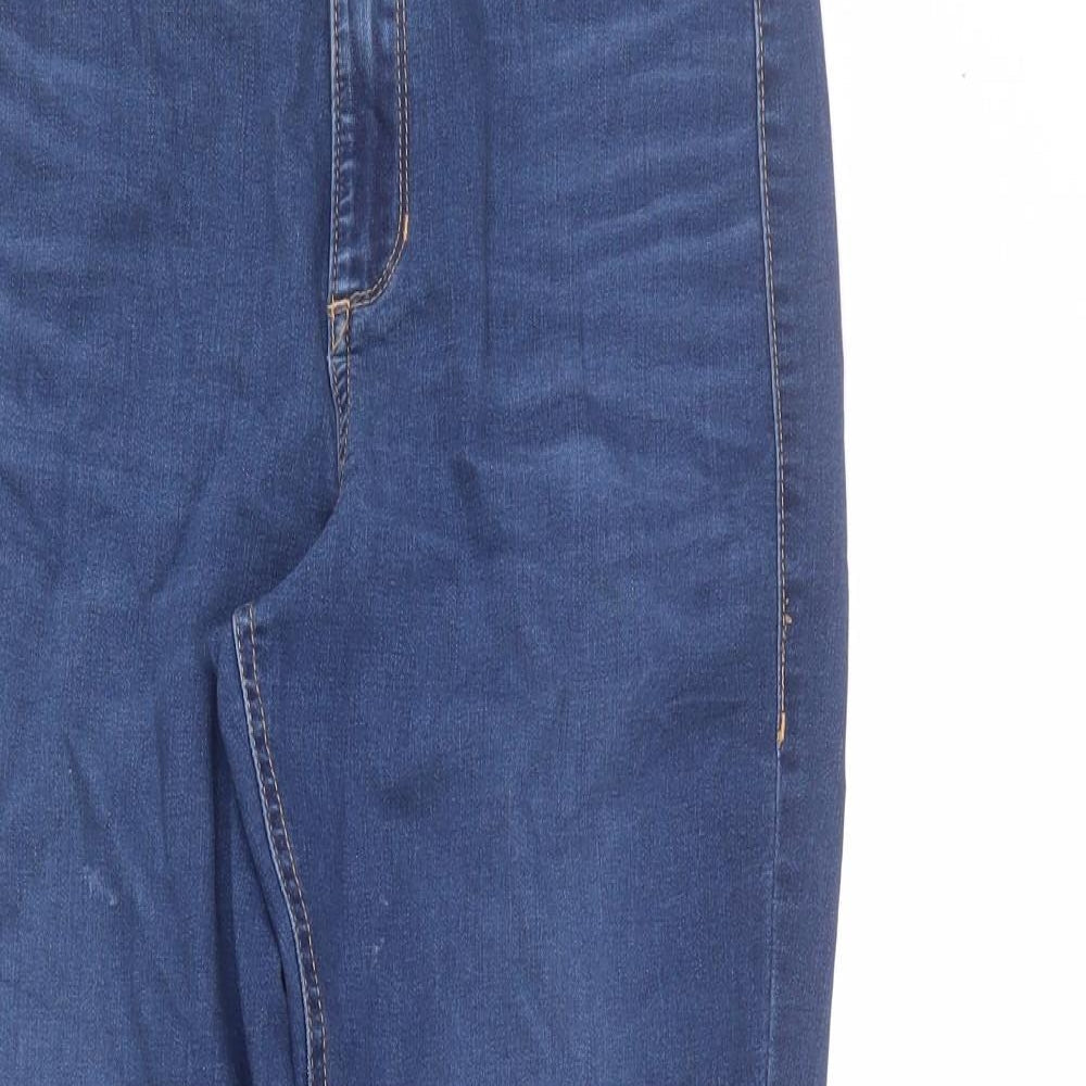 Womens UK Size 10 Marks and Spencer Regular Fit Skinny Blue Jeans