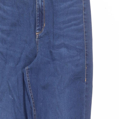 Womens UK Size 10 Marks and Spencer Regular Fit Skinny Blue Jeans