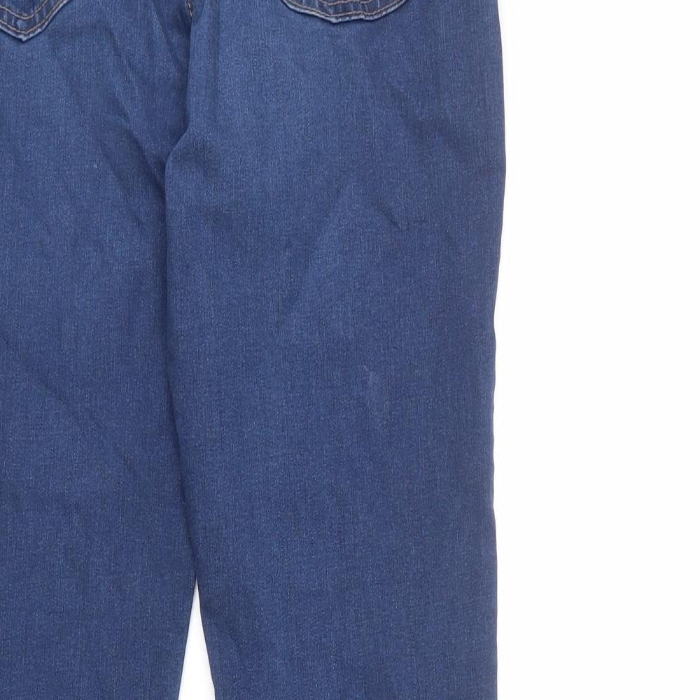 Womens UK Size 10 Marks and Spencer Regular Fit Skinny Blue Jeans