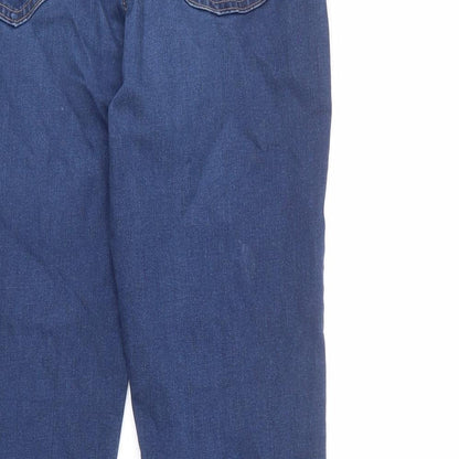 Womens UK Size 10 Marks and Spencer Regular Fit Skinny Blue Jeans