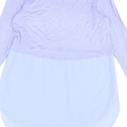 Womens UK Size 10 Phase Eight Blue Tunic Blouse