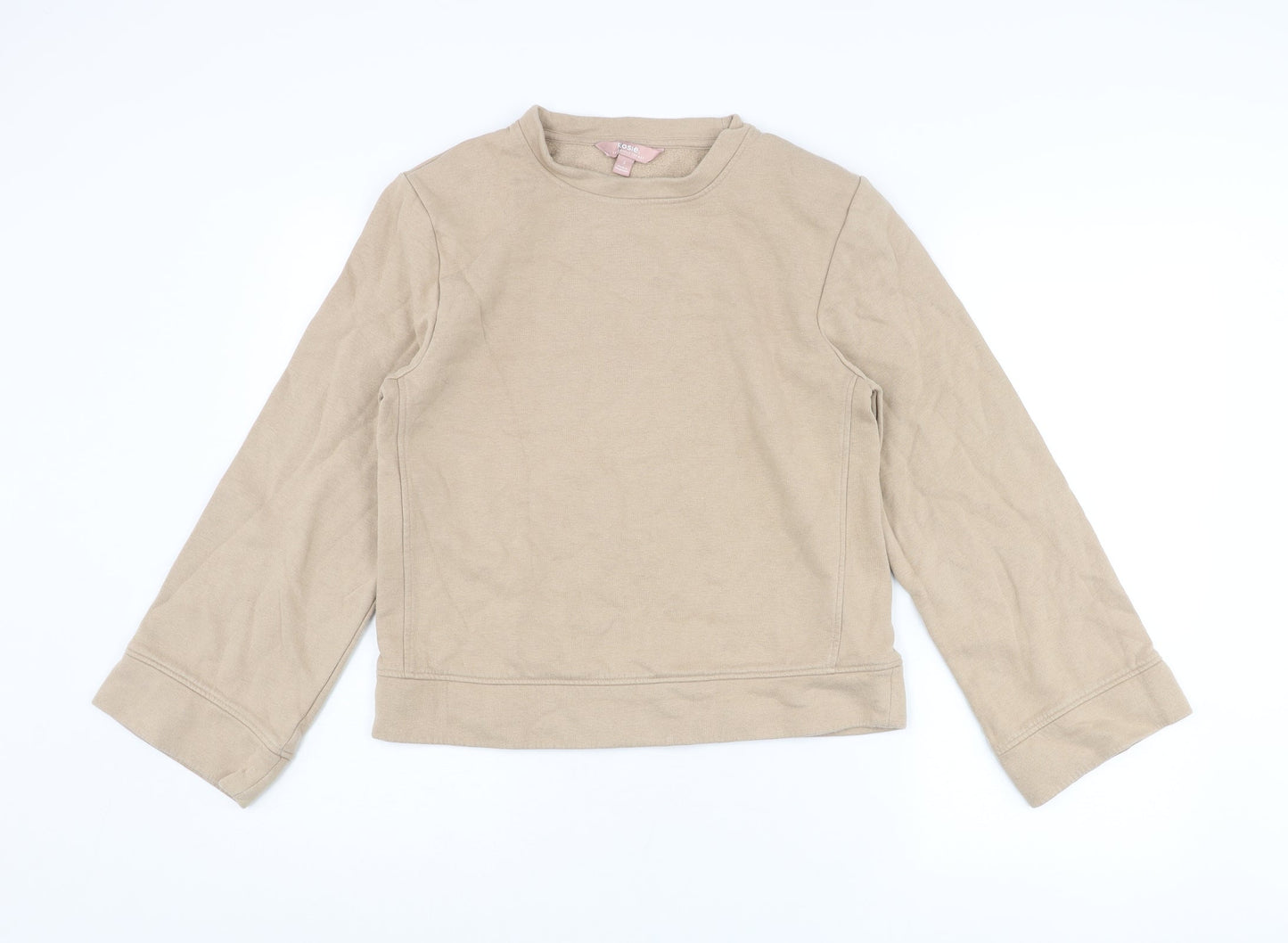 Womens UK Size S Marks and Spencer Brown Pullover Sweatshirt