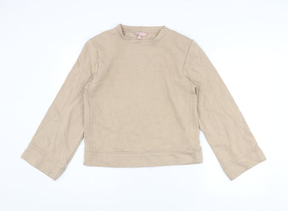 Womens UK Size S Marks and Spencer Brown Pullover Sweatshirt