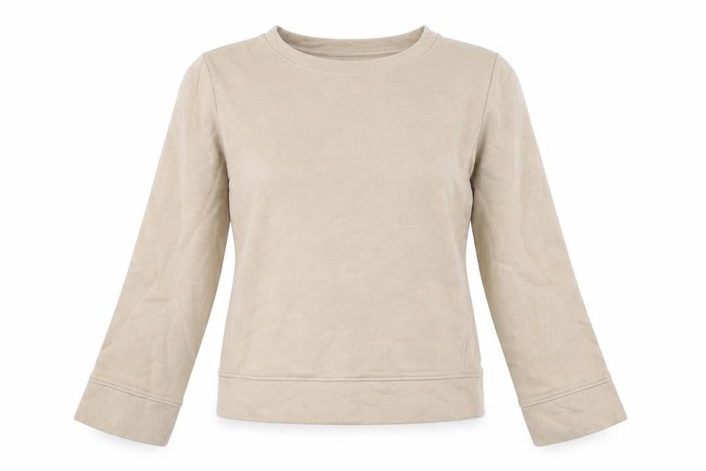 Womens UK Size S Marks and Spencer Brown Pullover Sweatshirt