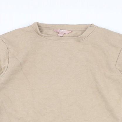 Womens UK Size S Marks and Spencer Brown Pullover Sweatshirt