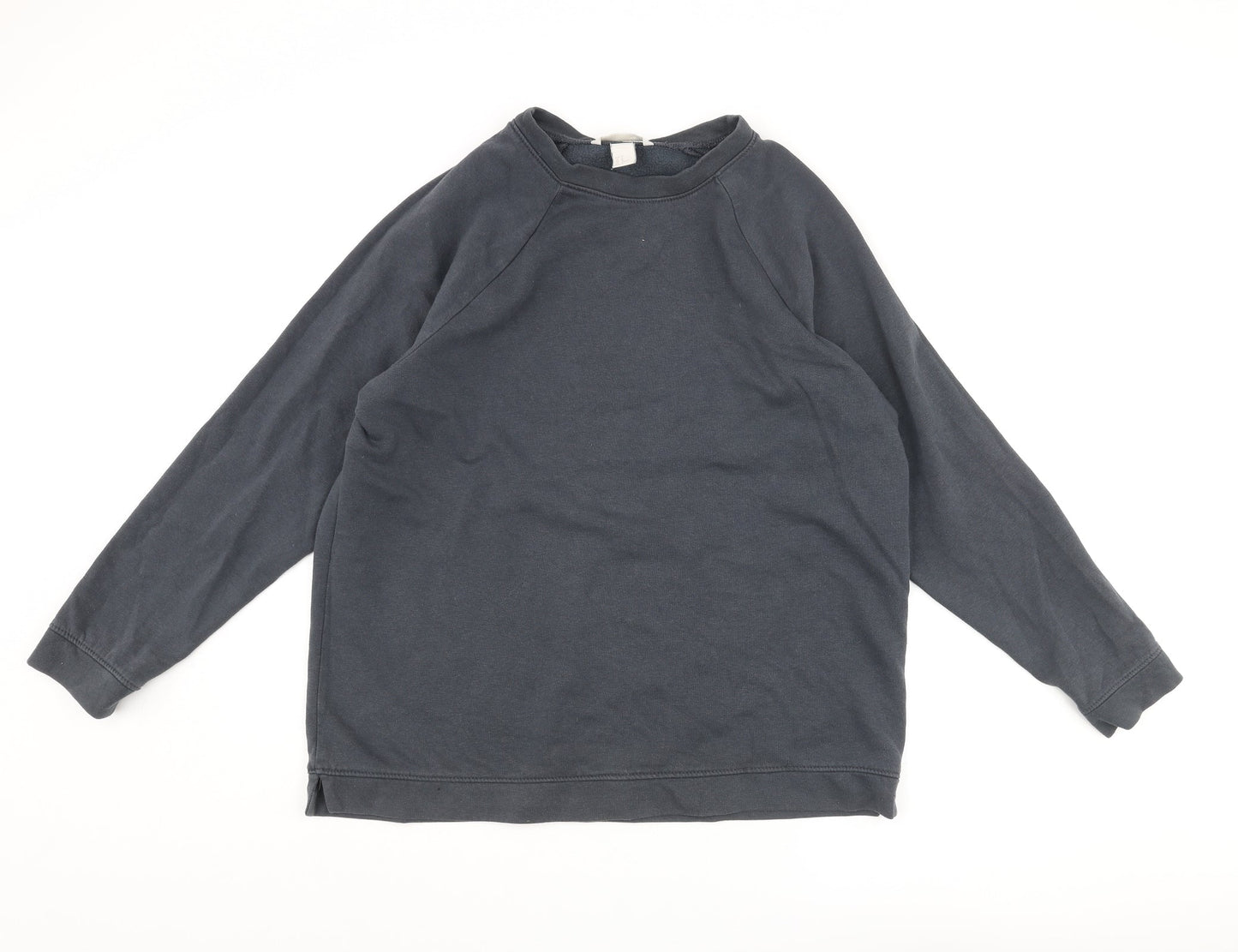 Mens UK Size M H&M Grey Pullover Sweatshirt
