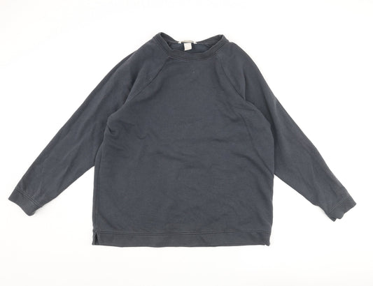 Mens UK Size M H&M Grey Pullover Sweatshirt